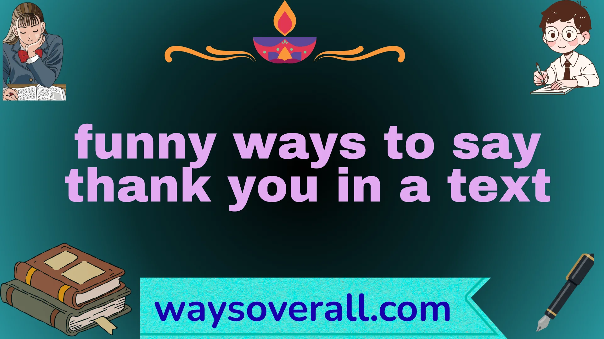 funny ways to say thank you in a text