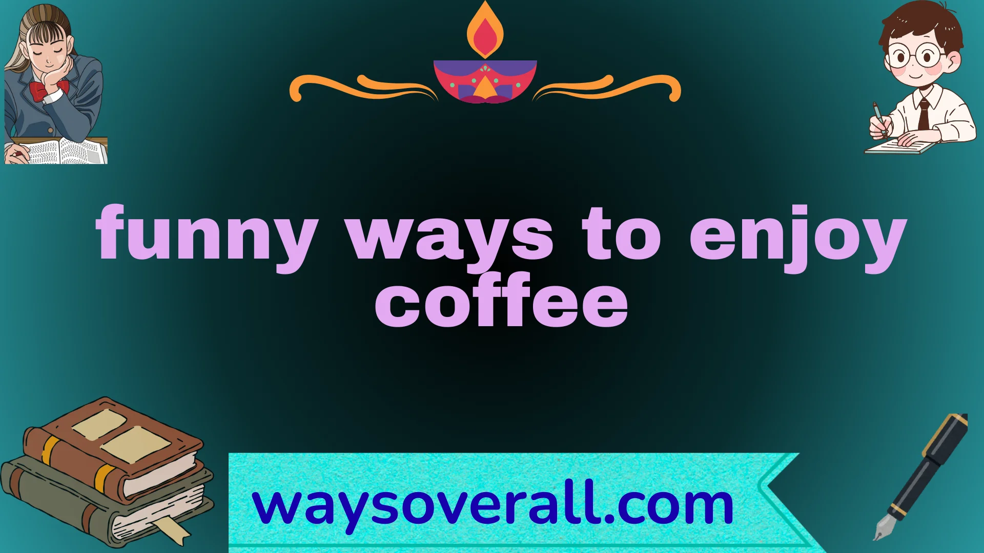 funny ways to enjoy coffee