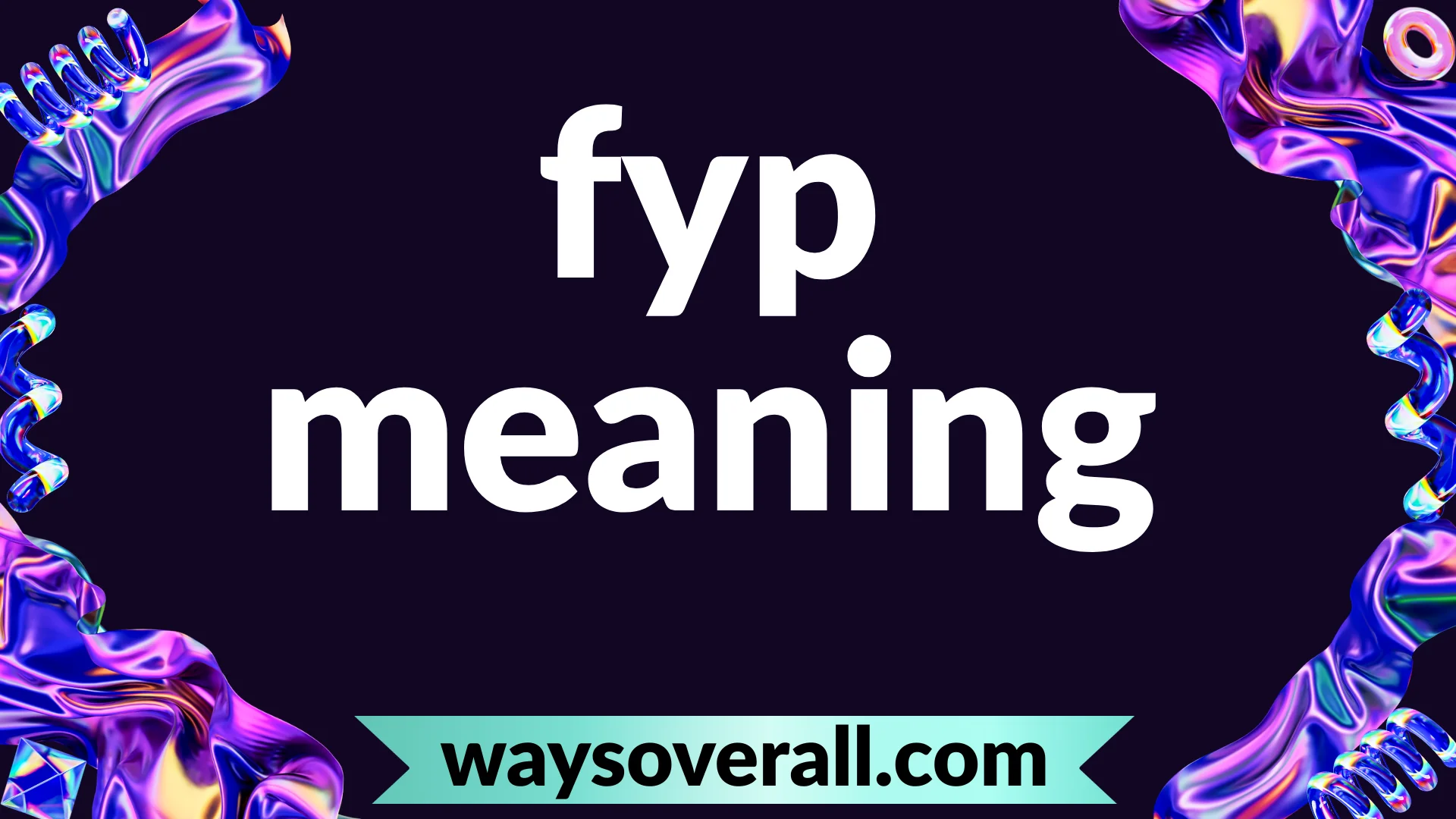 fyp meaning