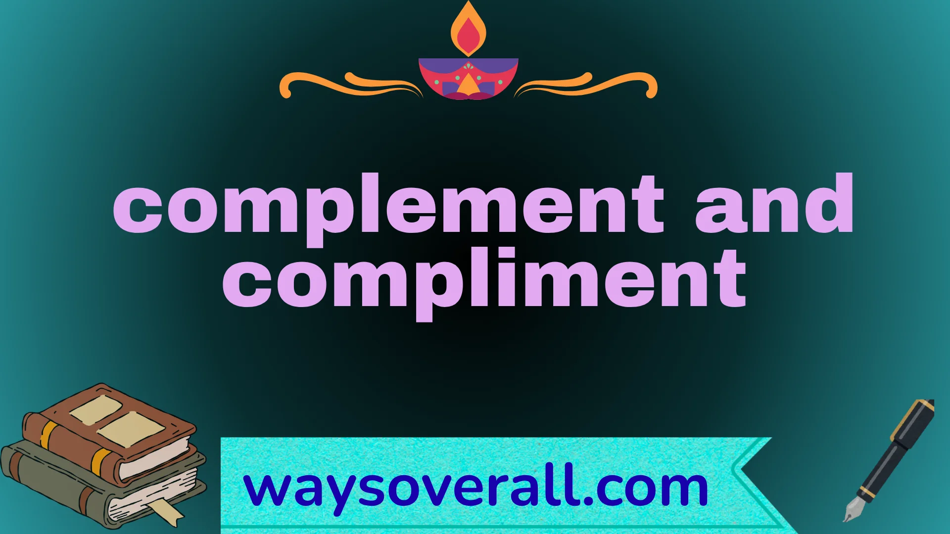 complement and compliment