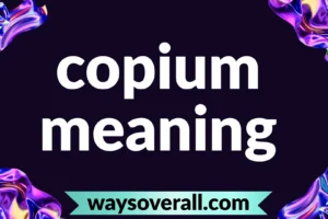 copium meaning