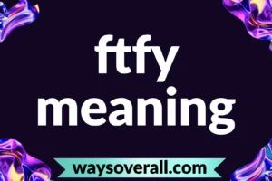 ftfy meaning