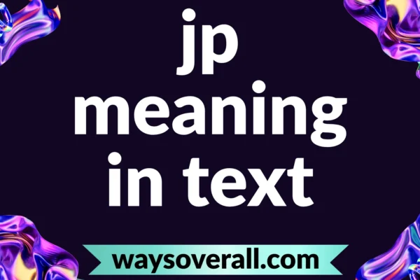 jp meaning in text