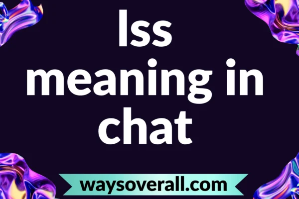 lss meaning in chat