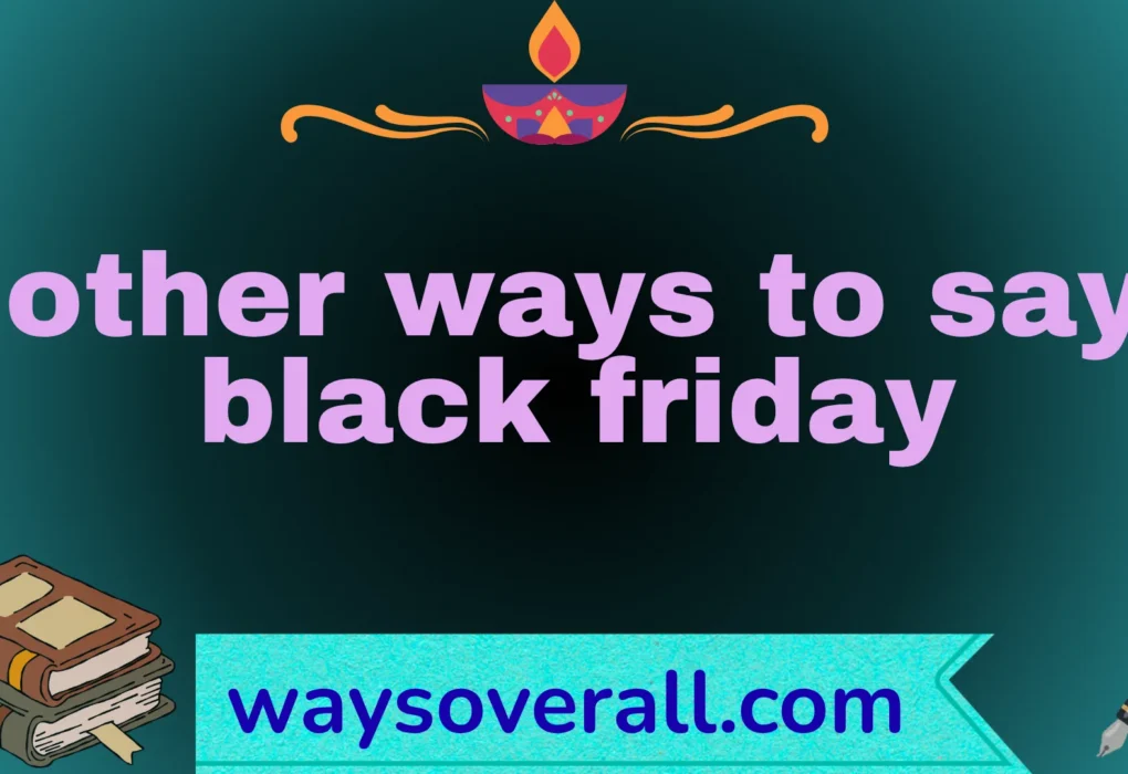 other ways to say black friday