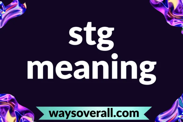 stg meaning