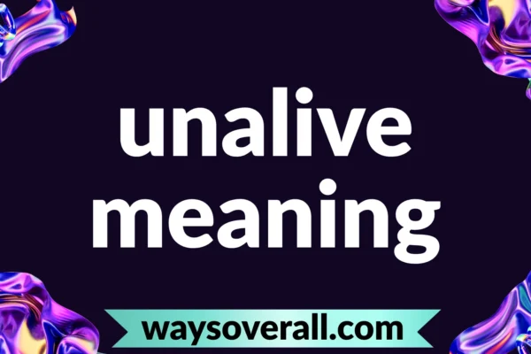 unalive meaning