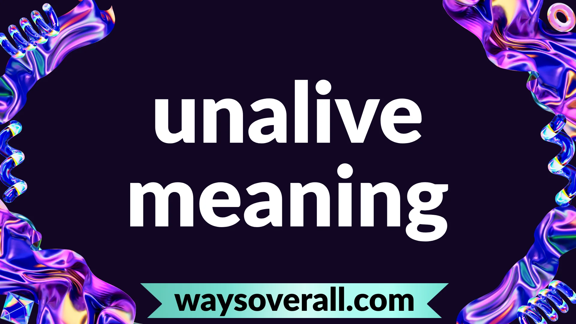 unalive meaning