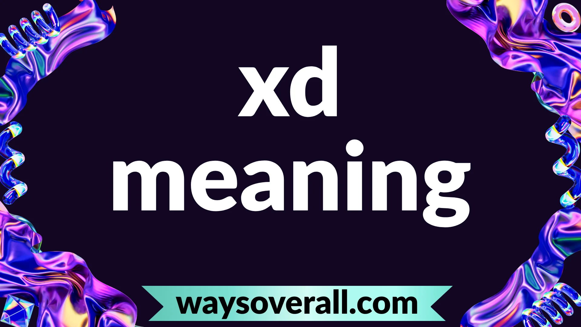 xd meaning