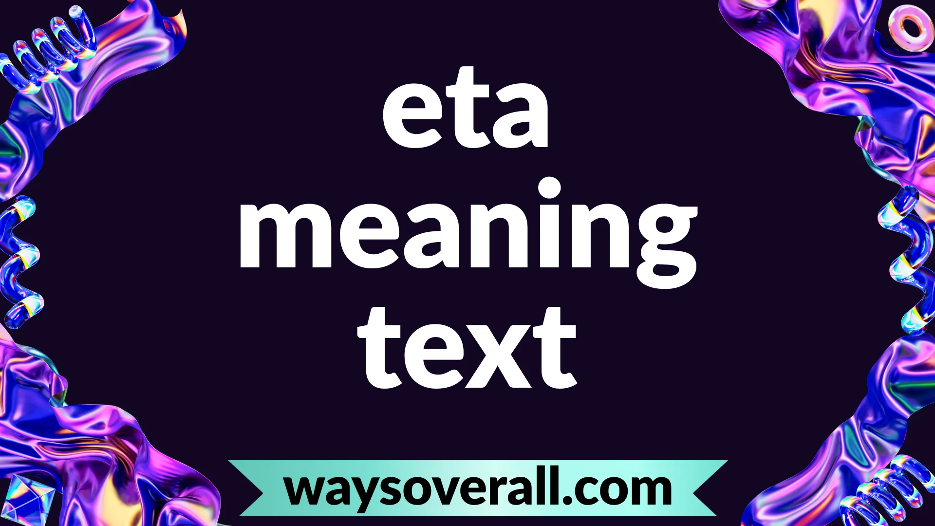 eta meaning text