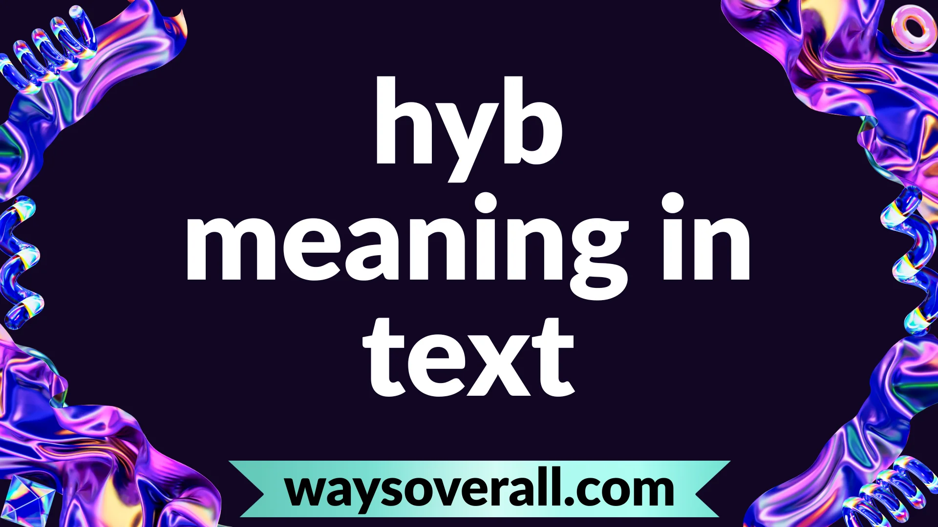 hyb meaning in text