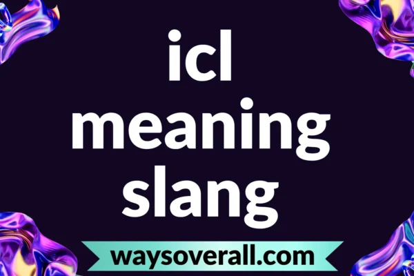icl meaning slang