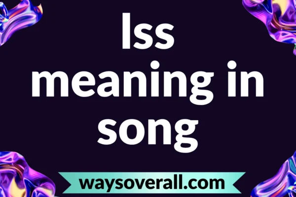 lss meaning in song