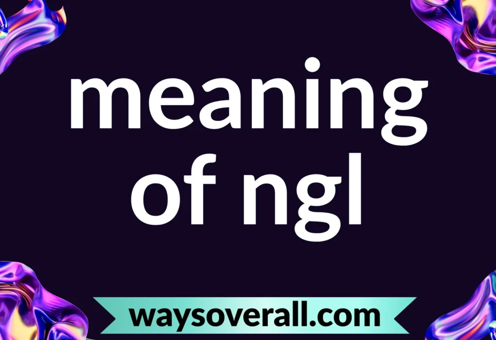meaning of ngl