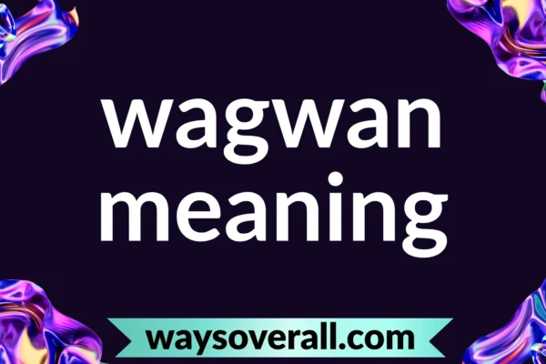 wagwan meaning