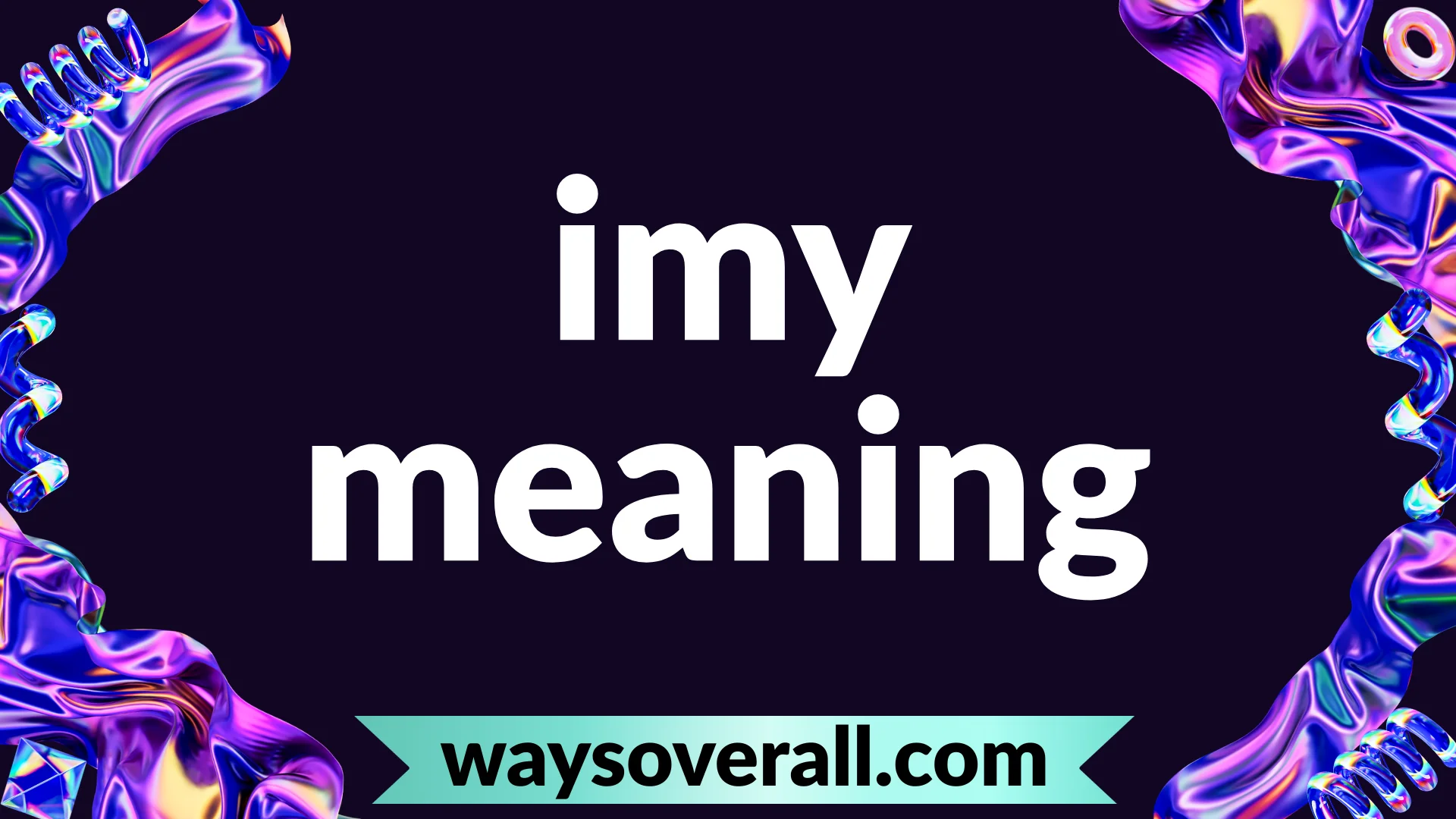 imy meaning