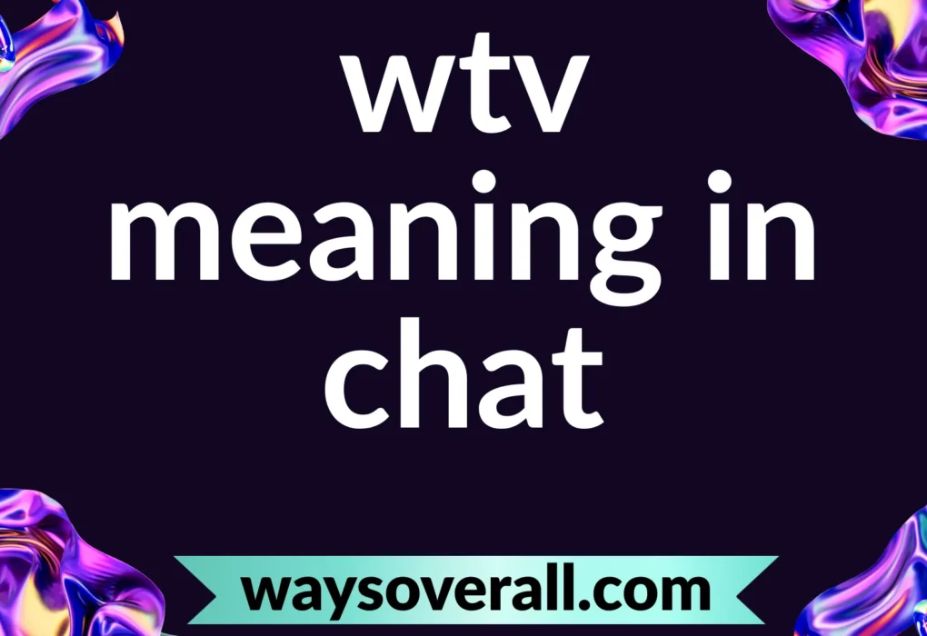 wtv meaning in chat