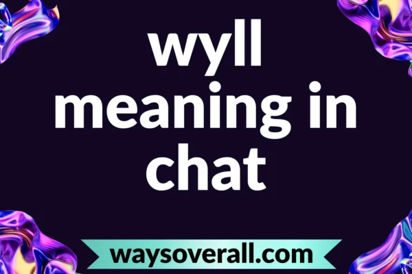 wyll meaning in chat