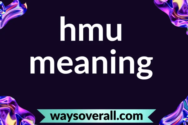 hmu meaning
